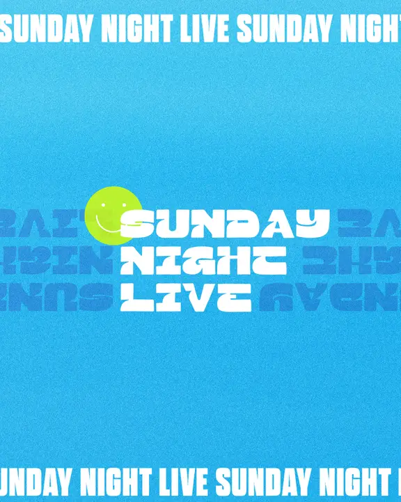 Sunday Night Live: social post