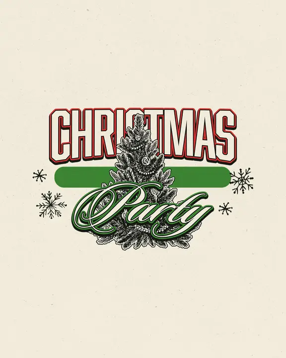 Christmas Party: social post