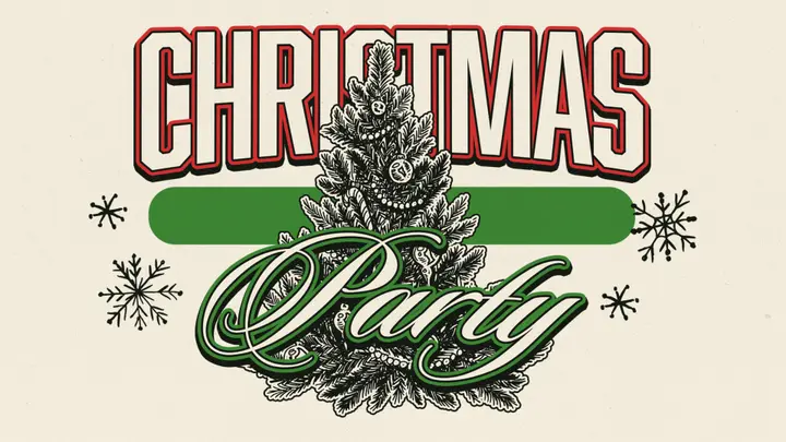 Christmas Party: title slide