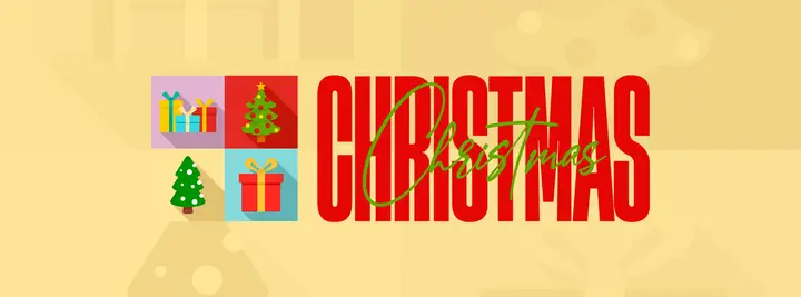 Christmas: facebook cover