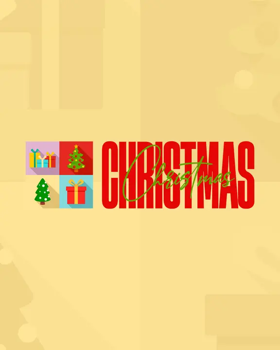 Christmas: social post