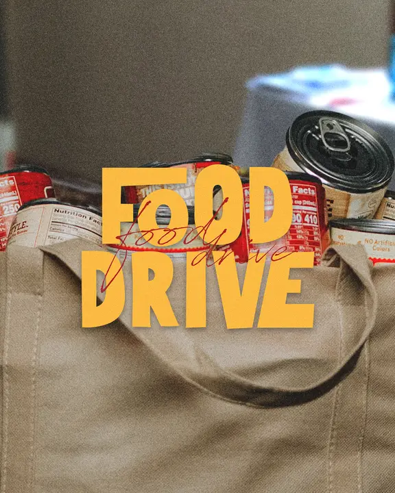 Food Drive: social post