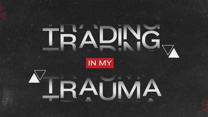 Trading In My Trauma: title slide