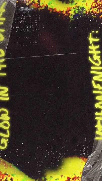 YTH Night Glow In The Dark: story · blank