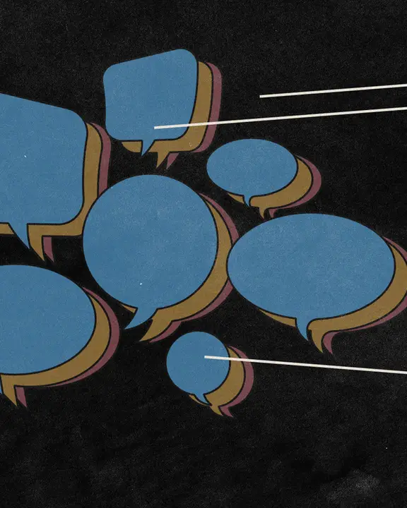 Talk Of The Town: social post · blank