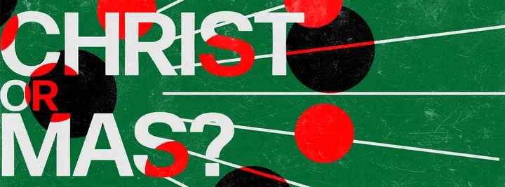 Christ or Mas: facebook cover