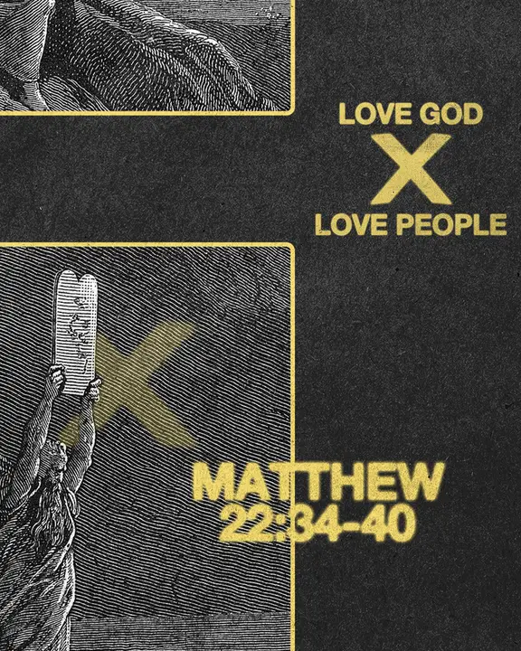 Love God Love People: social post