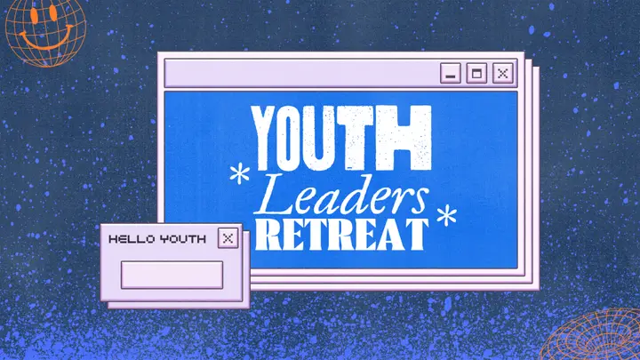 Youth Leaders Retreat: title slide