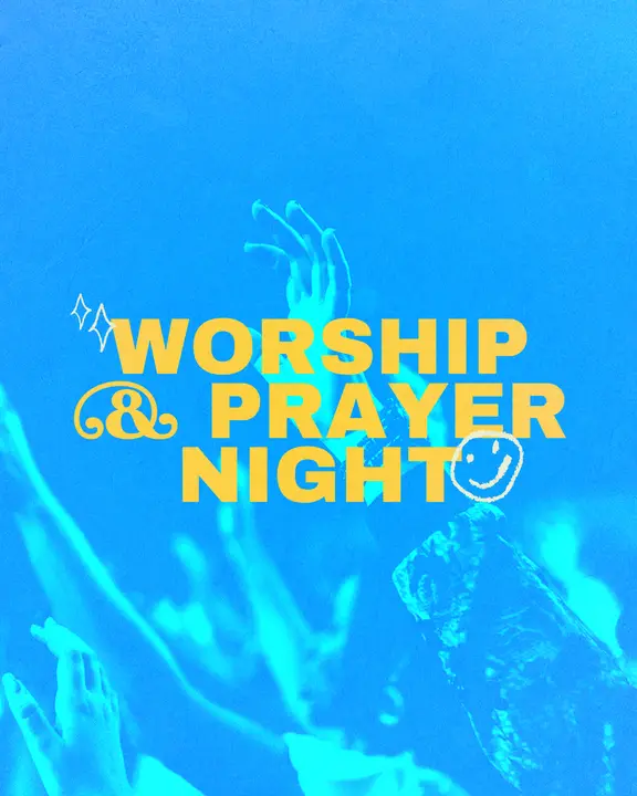 Worship And Prayer Night: social post