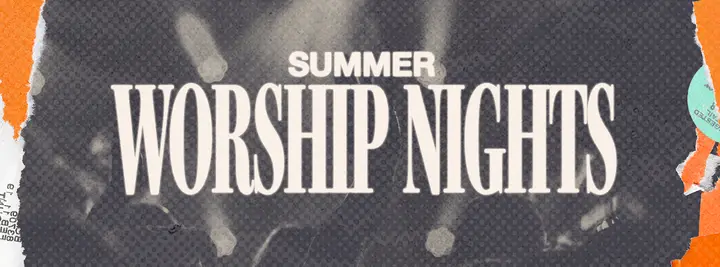 Summer Worship Nights: facebook cover