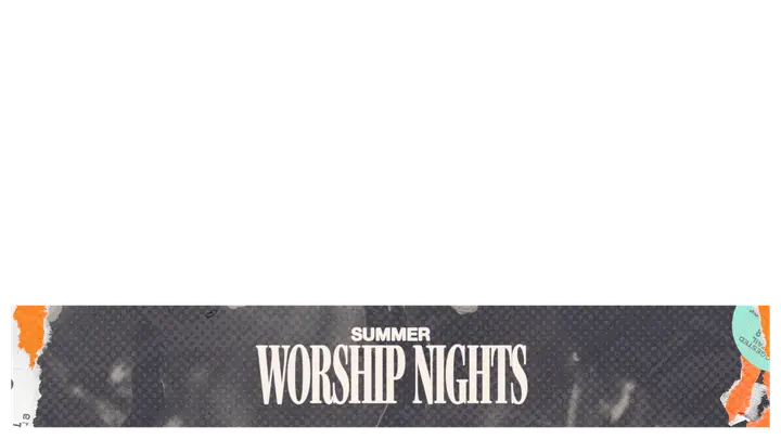 Summer Worship Nights: lower third