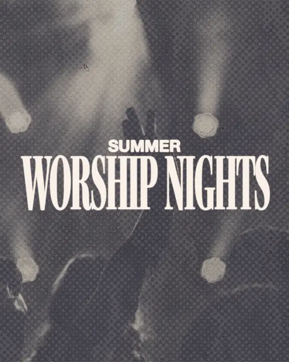 Summer Worship Nights: social post