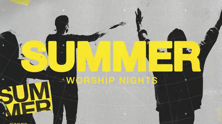 Summer Worship Nights: title slide
