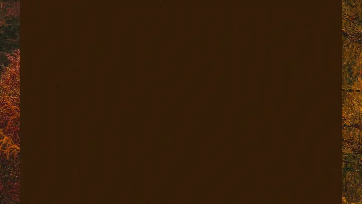 Fall Leaves Slide Pack: blank upcoming events slide
