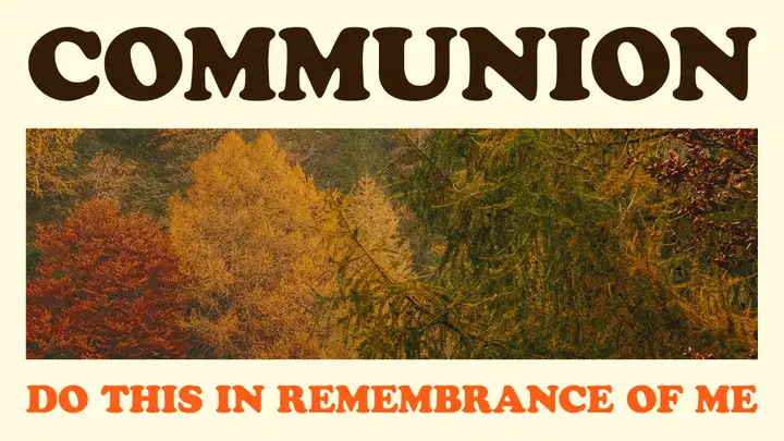 Fall Leaves Slide Pack: holy communion slide