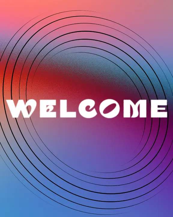 Welcome: social post
