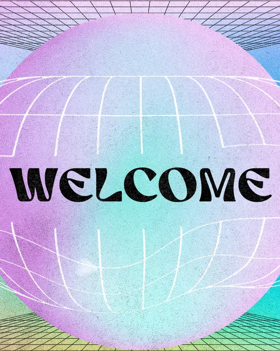 Welcome: social post