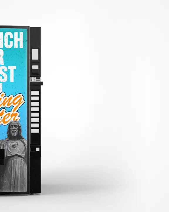 Vending Machine Jesus: social post · blank