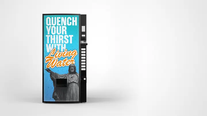 Vending Machine Jesus: title slide · blank