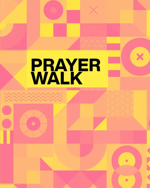 Prayer Walk: social post