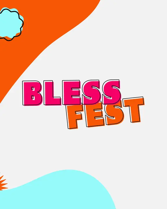 Bless Fest: social post