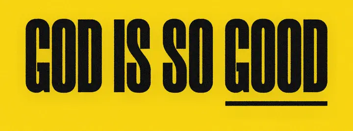 God Is So Good: facebook cover