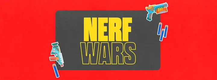 Nerf Wars: facebook cover