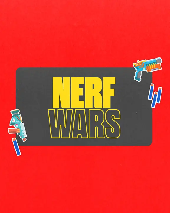 Nerf Wars: social post