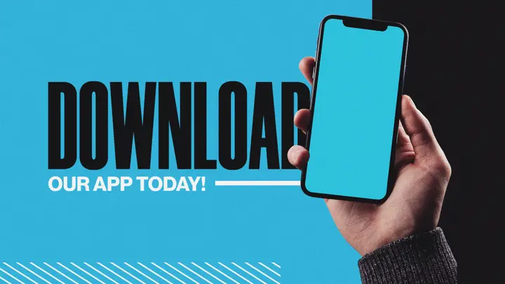 Download Our App Today: title slide