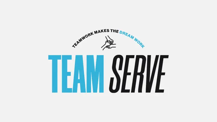 Team Serve: title slide
