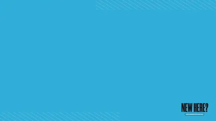 New Here: notes slide