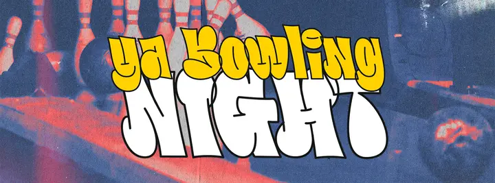 YA Bowling Night: facebook cover