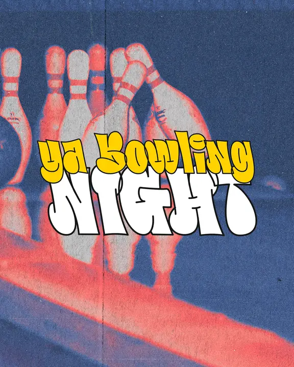 YA Bowling Night: social post