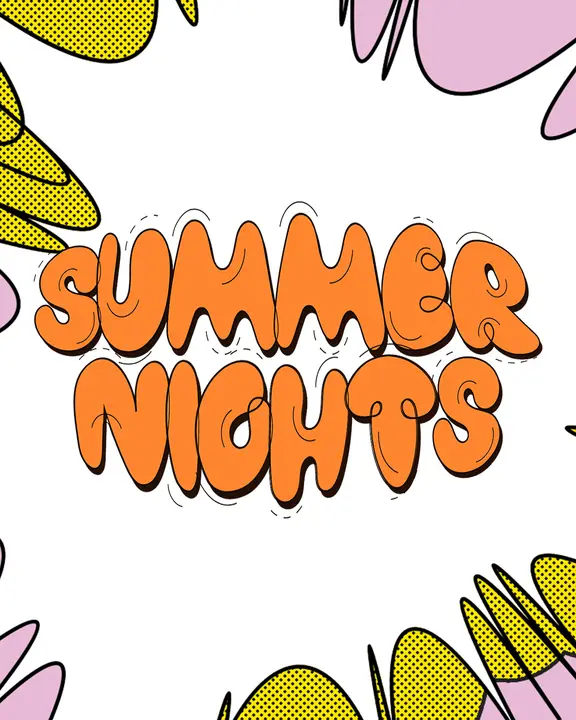 Summer Nights: social post
