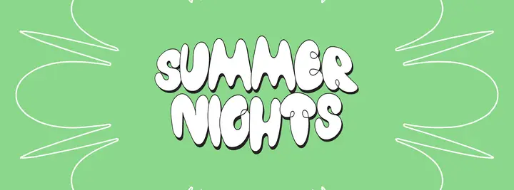 Summer Nights: facebook cover