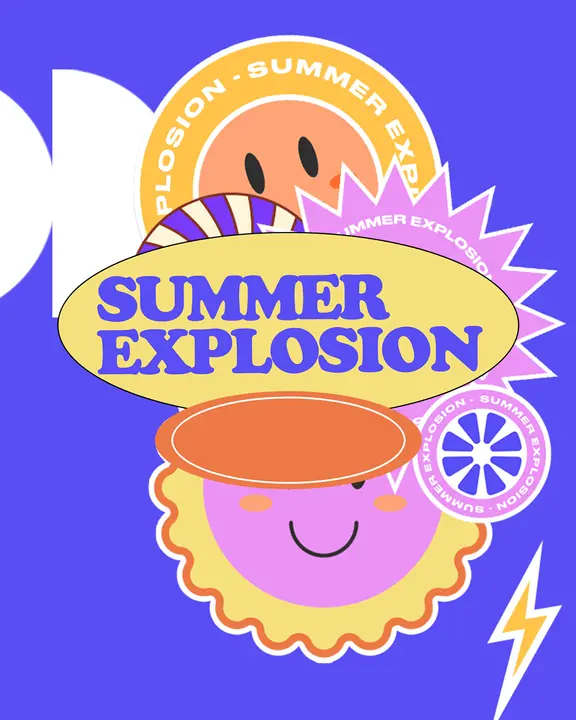 Summer Explosion: social post