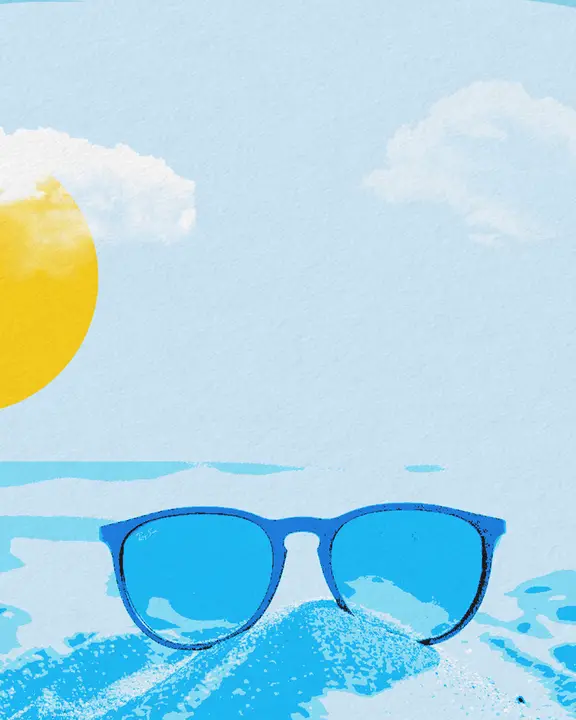 Summer: social post · blank