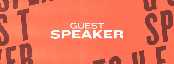 Guest Speaker: facebook cover