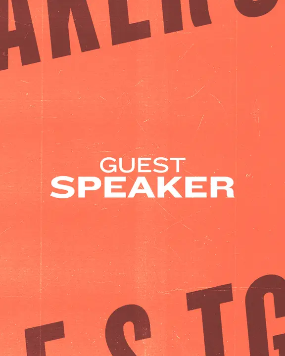 Guest Speaker: social post