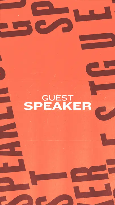 Guest Speaker: story