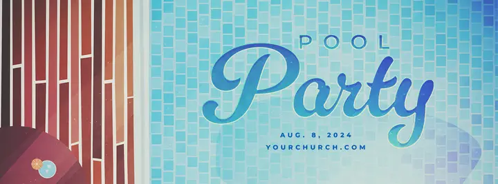 Pool Party: facebook cover