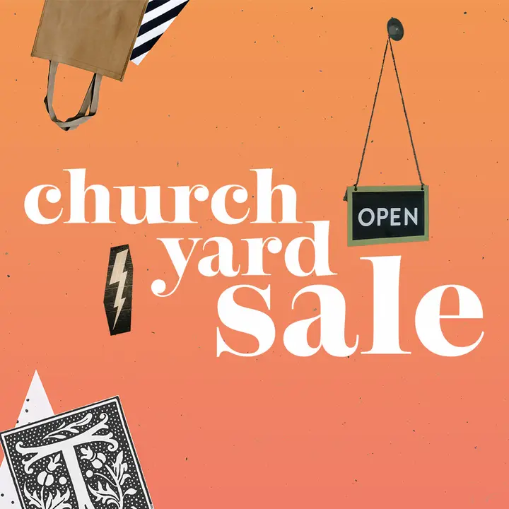 Church Yard Sale: social post 1