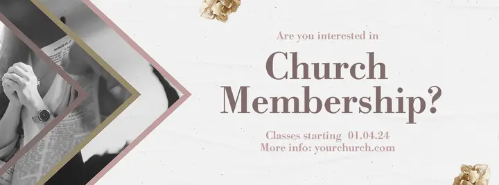 Church Membership: facebook cover