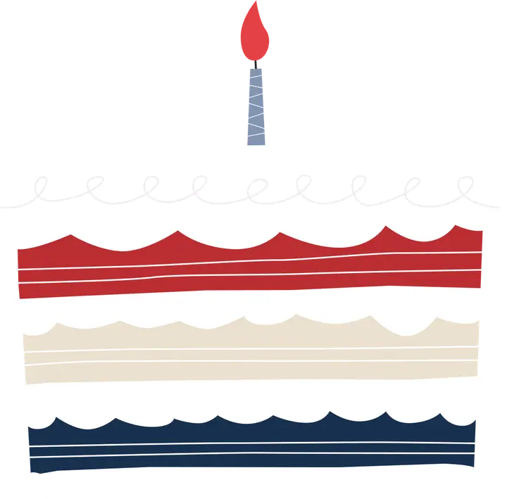 Happy Birthday, America: cake 2
