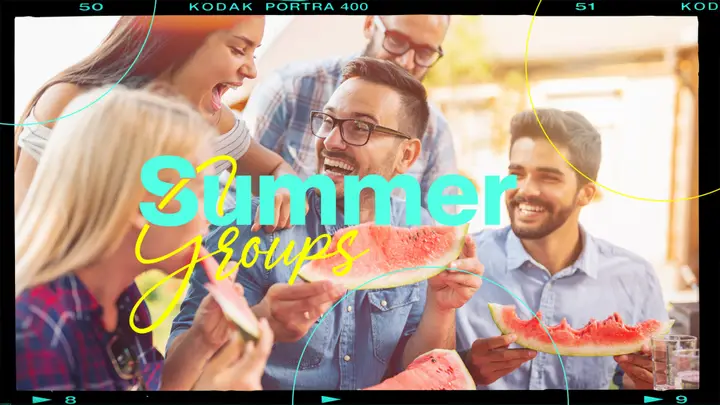 Summer Groups: title slide