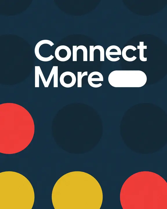 Connect More: social post