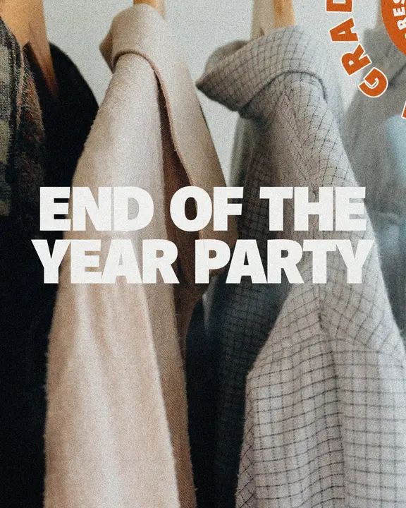 End Of The Year Party: social post