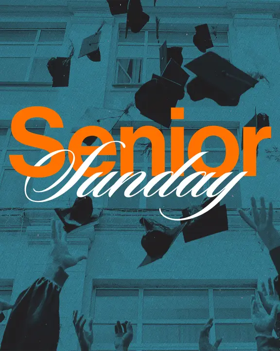 Senior Sunday: social post