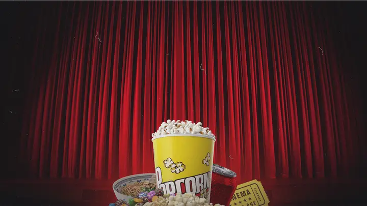 Movie Night: HD slide · blank