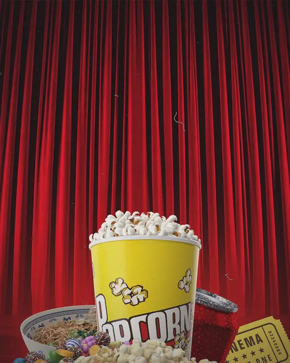 Movie Night: social post · blank